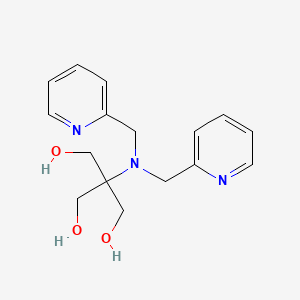 Chemical structure of 2-(Bis(pyridin-2-ylmethyl)amino)-2-(hydroxymethyl)propane-1,3-diol
