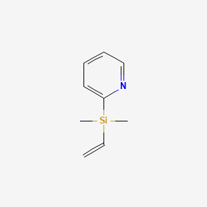 Chemical structure of 2-(Dimethylvinylsilyl)pyridine