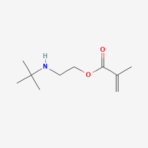 Chemical structure of 2-(tert-Butylamino)ethyl methacrylate