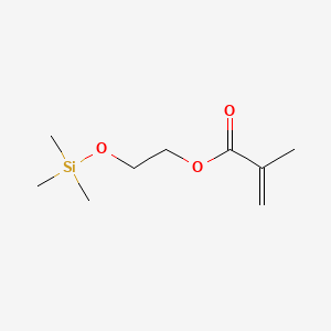 Chemical structure of 2-(Trimethylsilyloxy)ethyl methacrylate