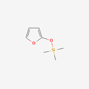 Chemical structure of 2-Trimethylsilyloxyfuran