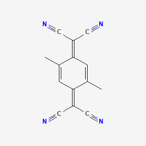 Chemical structure of 2,5-Dimethyl-7,7,8,8-tetracyanoquinodimethane