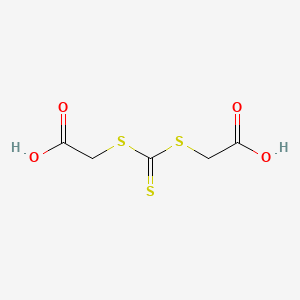 Chemical structure of 3,5-Dithia-4-thioxo-1,7-heptanedioic acid