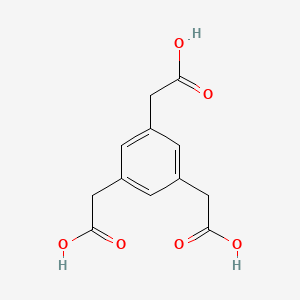 Chemical structure of Benzene-1,3,5-triacetic acid