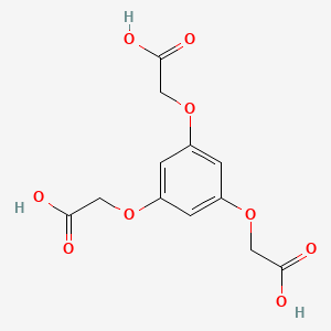 Chemical structure of 2,2',2''-(Benzene-1,3,5-triyltris(oxy))triacetic acid