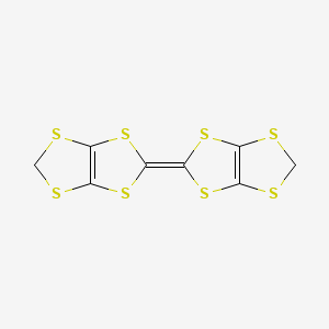 Chemical structure of 2,2'-bi[1,3]dithiolo[4,5-d][1,3]dithiolylidene