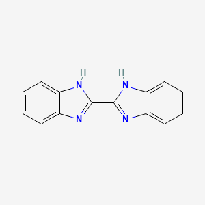 Chemical structure of 2,2'-Bi-1H-benzimidazole