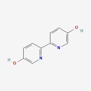 Chemical structure of 2,2'-Bipyridine-5,5'-diol