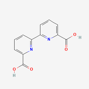 Chemical structure of 2,2'-Bipyridine-6,6'-dicarboxylic Acid