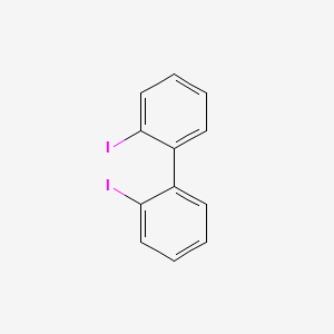 Chemical structure of 2,2'-Diiodobiphenyl