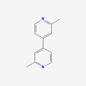 Chemical structure of 2,2'-Dimethyl-4,4'-bipyridine