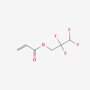 Chemical structure of 2,2,3,3-Tetrafluoropropyl acrylate