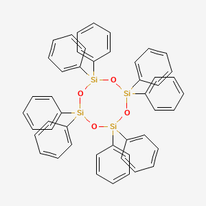Chemical structure of Octaphenylcyclotetrasiloxane