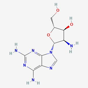Chemical structure of 2,2′-Diamino-2′-deoxyadenosine