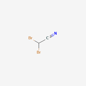 Chemical structure of Dibromoacetonitrile