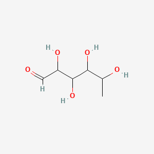 Chemical structure of 6-Deoxyhexose