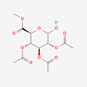 Chemical structure of 2,3,4-Tri-O-acetyl-D-glucuronicacidmethyl ester