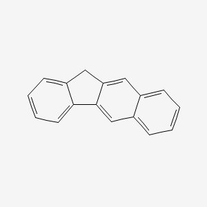Chemical structure of 2,3-Benzofluorene
