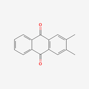 Chemical structure of 2,3-Dimethylanthraquinone