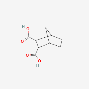 Chemical structure of 2,3-Norbornanedicarboxylic acid