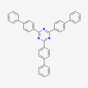 Chemical structure of Tris-biphenyl triazine