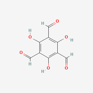 Chemical structure of 2,4,6-Triformylphloroglucinol