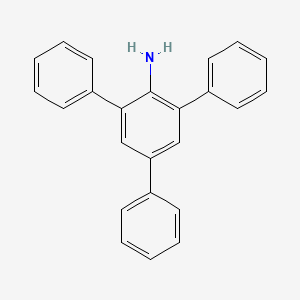 Chemical structure of 2,4,6-Triphenylaniline