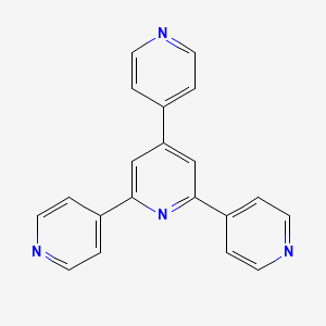 Chemical structure of 2,4,6-Tris-(4-pyridyl)pyridine