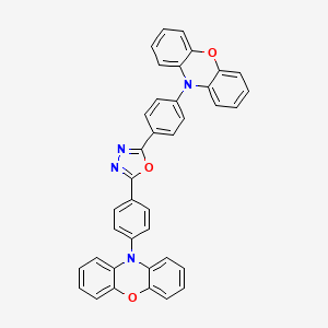 Chemical structure of bis-PXZ-OXD
