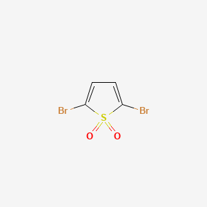 Chemical structure of 2,5-Dibromothiophene 1,1-dioxide