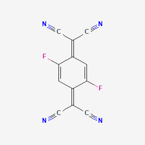 Chemical structure of 2,5-Difluoro-7,7,8,8-tetracyanoquinodimethane