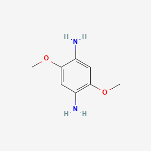 Chemical structure of 4-Amino-2,5-dimethoxyaniline