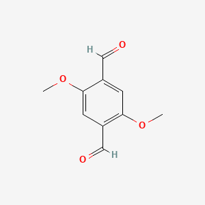 Chemical structure of 2,5-Dimethoxyterephthalaldehyde