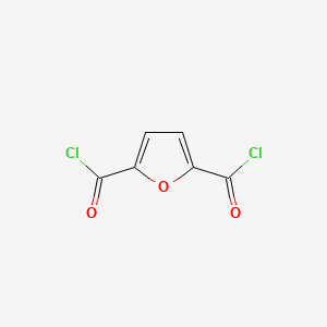 Chemical structure of 2,5-Furandicarbonyldichloride