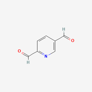 Chemical structure of 2,5-Pyridinedicarboxaldehyde