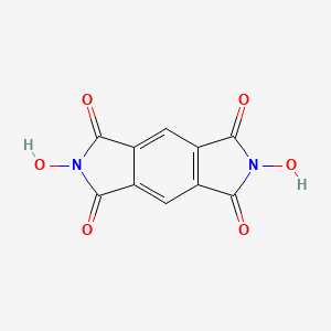 Chemical structure of N,N'-Dihydroxypyromellitimide