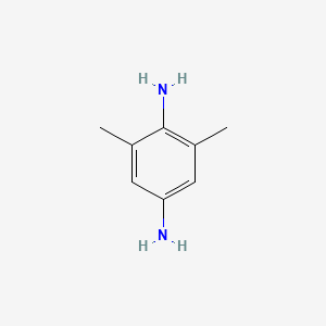 Chemical structure of 2,6-Dimethylbenzene-1,4-diamine