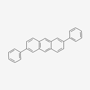 Chemical structure of 2,6-Diphenylanthracene