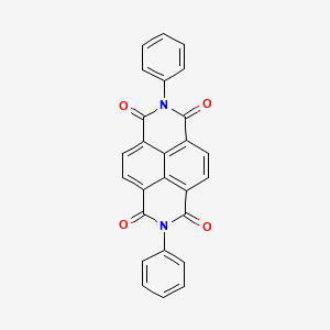 Chemical structure of 2,7-Diphenylbenzo[lmn][3,8]phenanthroline-1,3,6,8(2H,7H)-tetrone