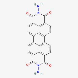Chemical structure of 2,9-Diaminoanthra[2,1,9-def:6,5,10-d'e'f']diisoquinoline-1,3,8,10(2H,9H)-tetraone