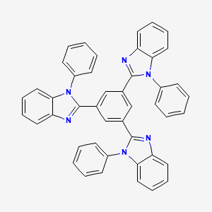 Chemical structure of 1,3,5-Tris(phenyl-2-benzimidazolyl)-benzene