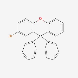 Chemical structure of 2'-Bromospiro[fluorene-9,9'-xanthene]