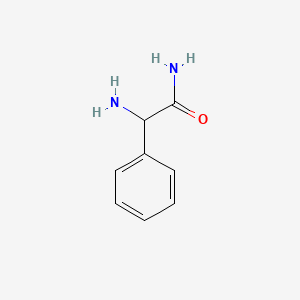 Chemical structure of 2-Amino-2-phenylacetamide