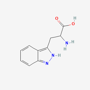 Chemical structure of Tryptazan
