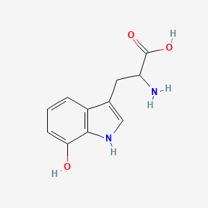 Chemical structure of 7-Hydroxytryptophan