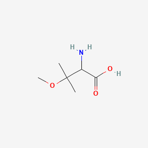 Chemical structure of 3-Methoxyvaline