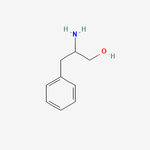 Chemical structure of DL-Phenylalaninol