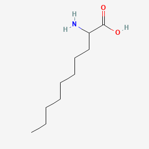 Chemical structure of 2-Aminodecanoic acid