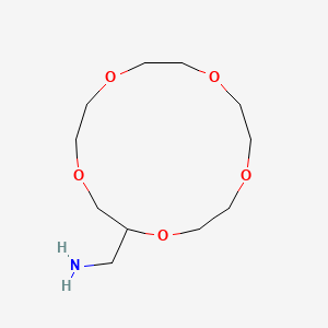 Chemical structure of 2-Aminomethyl-15-crown-5