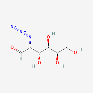 Chemical structure of 2-Azido-2-deoxy-D-galactose